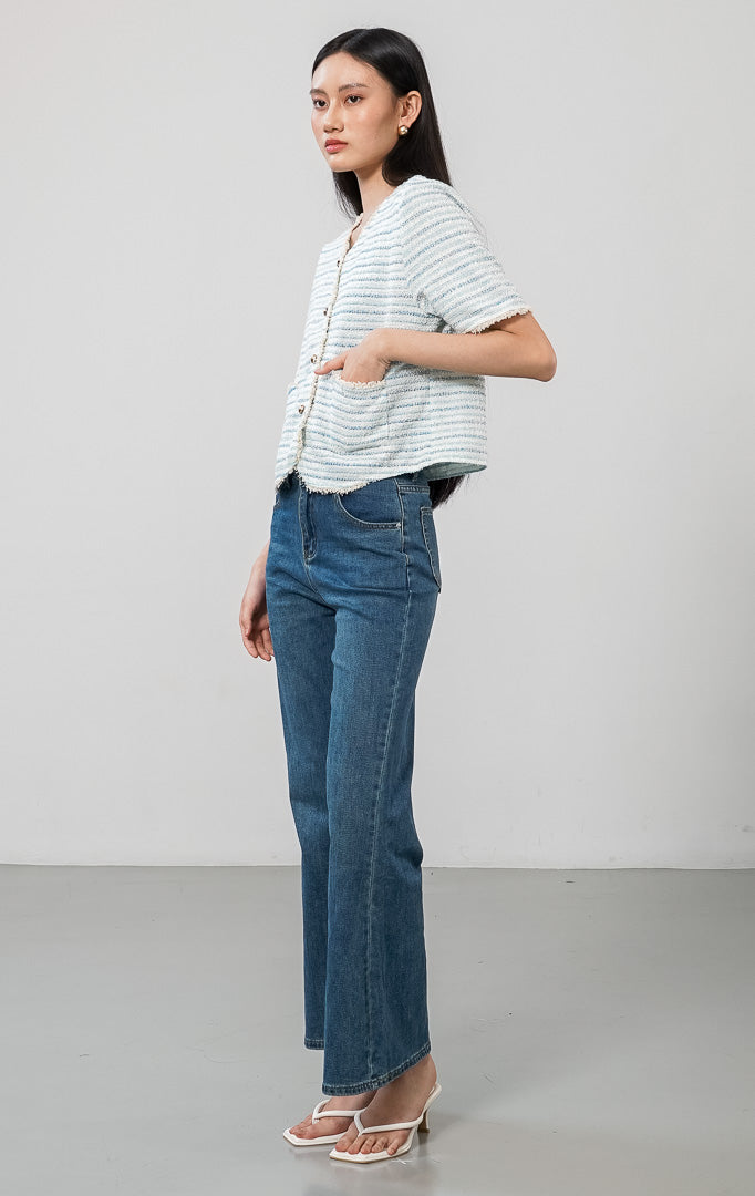 Aveline Cardigan Blue