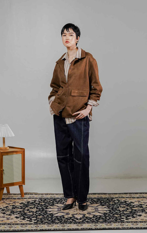 Frances Jacket Brown