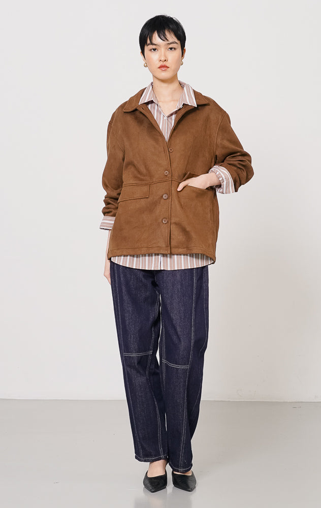 Frances Jacket Brown