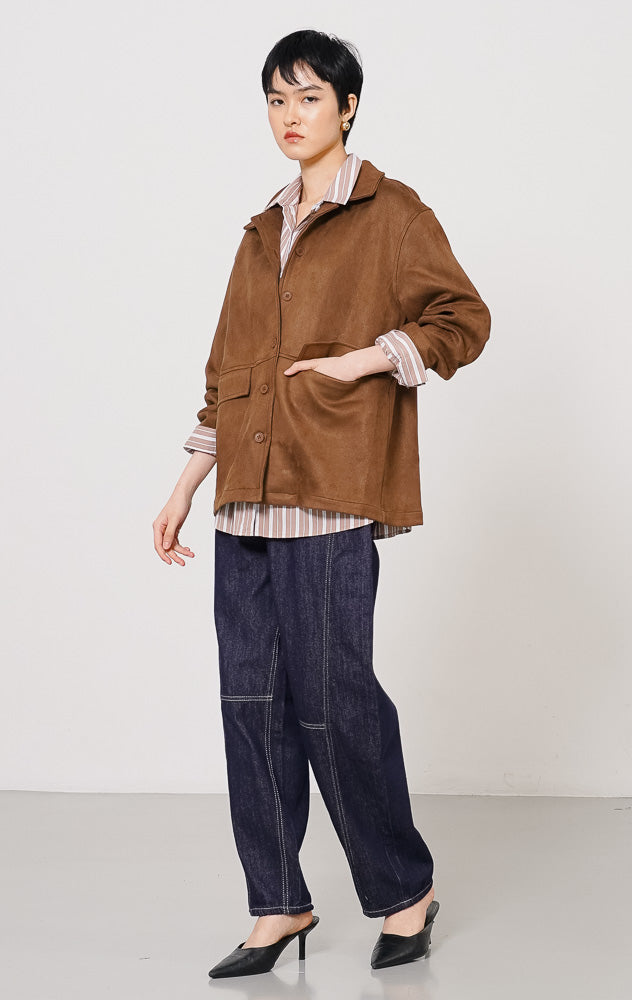 Frances Jacket Brown