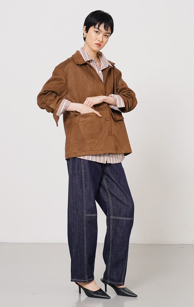 Frances Jacket Brown