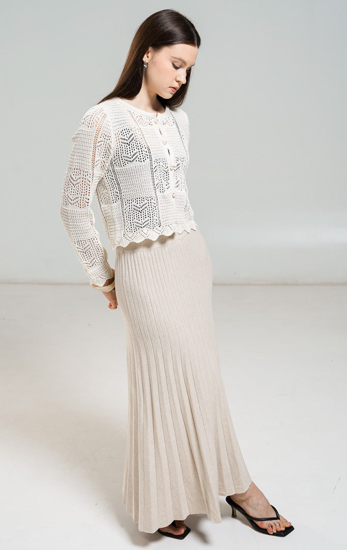Inara Cardigan Ivory