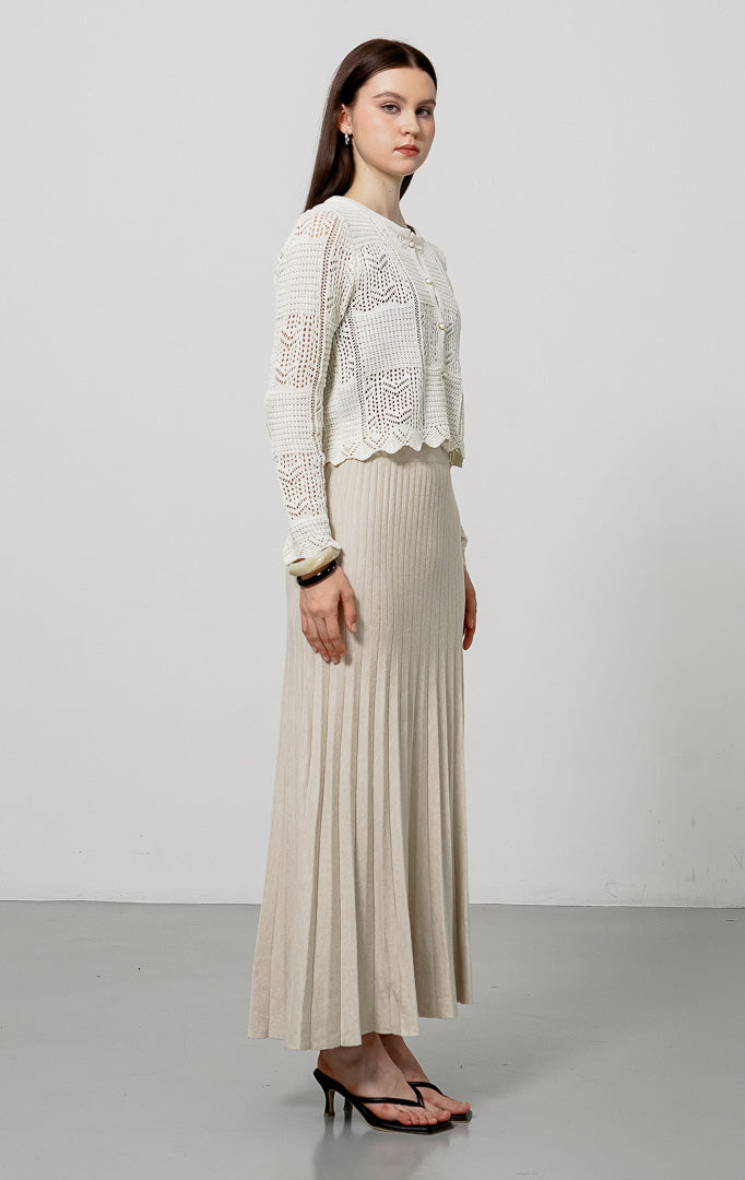 Inara Cardigan Ivory