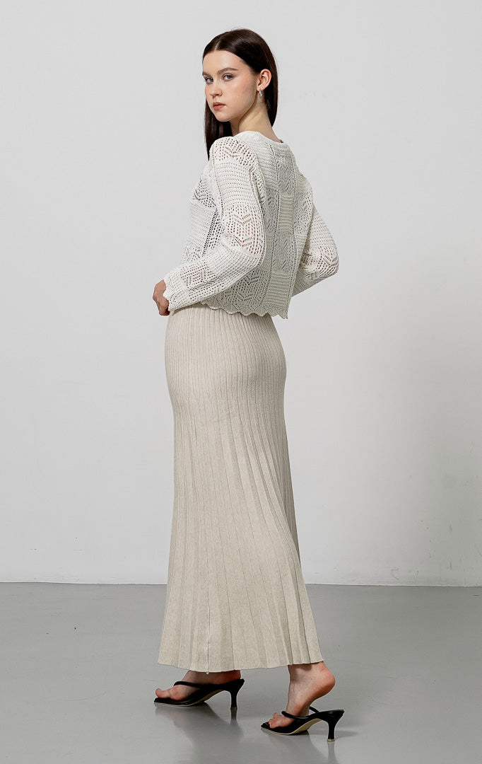 Inara Cardigan Ivory