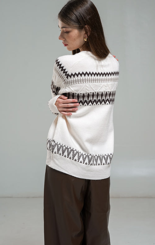 Plume Sweater Ivory