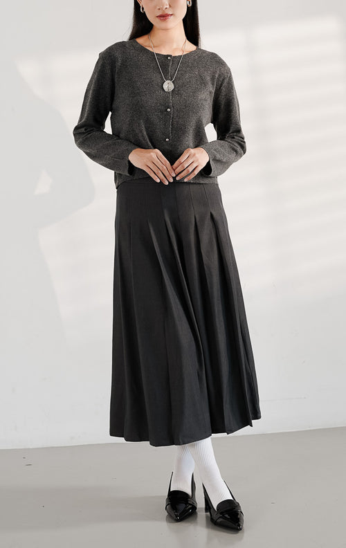 Enoa Cardigan Dark Grey