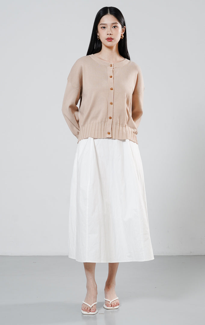 Hudson Cardigan Khaki