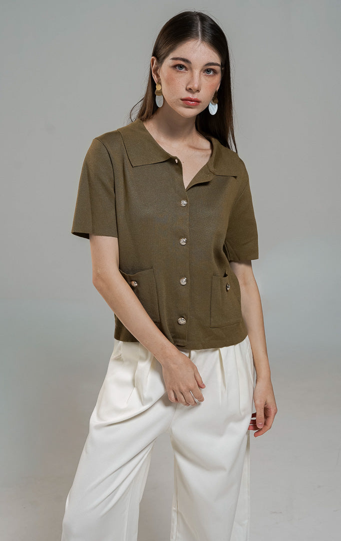 Alvere Top Olive