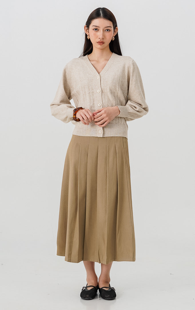 Dallie Cardigan Ivory