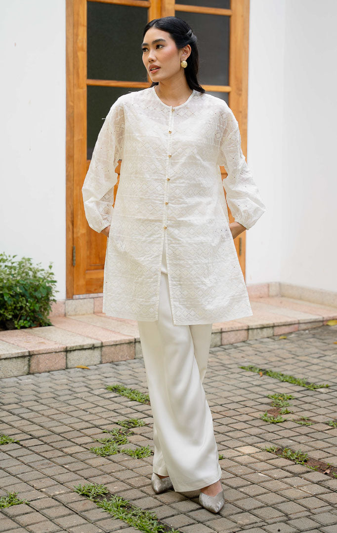 EID Garini Outer Ivory