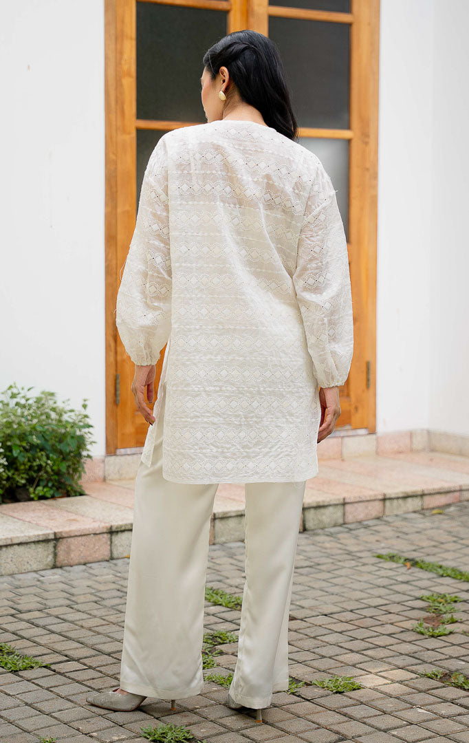 EID Garini Outer Ivory