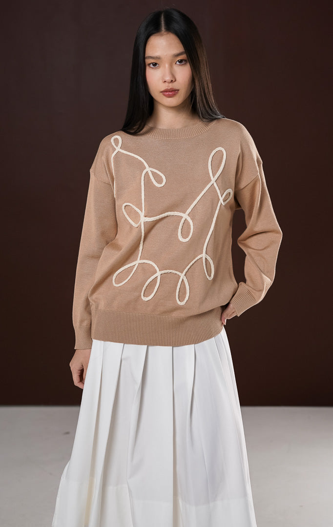 Olina Sweater Brown