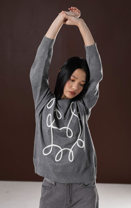 Olina Sweater Grey