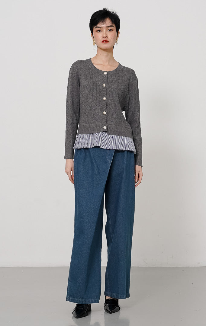 Malora Cardigan Grey