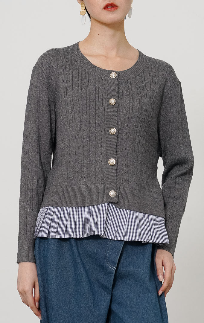 Malora Cardigan Grey
