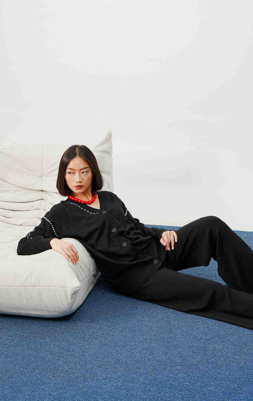Naomi Cardigan Black