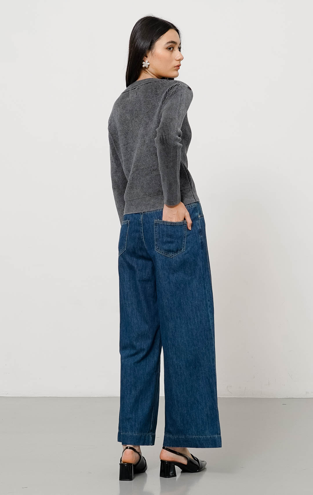 Leona Cardigan Grey