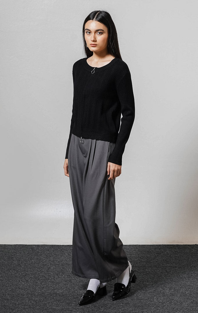 Leona Cardigan Black