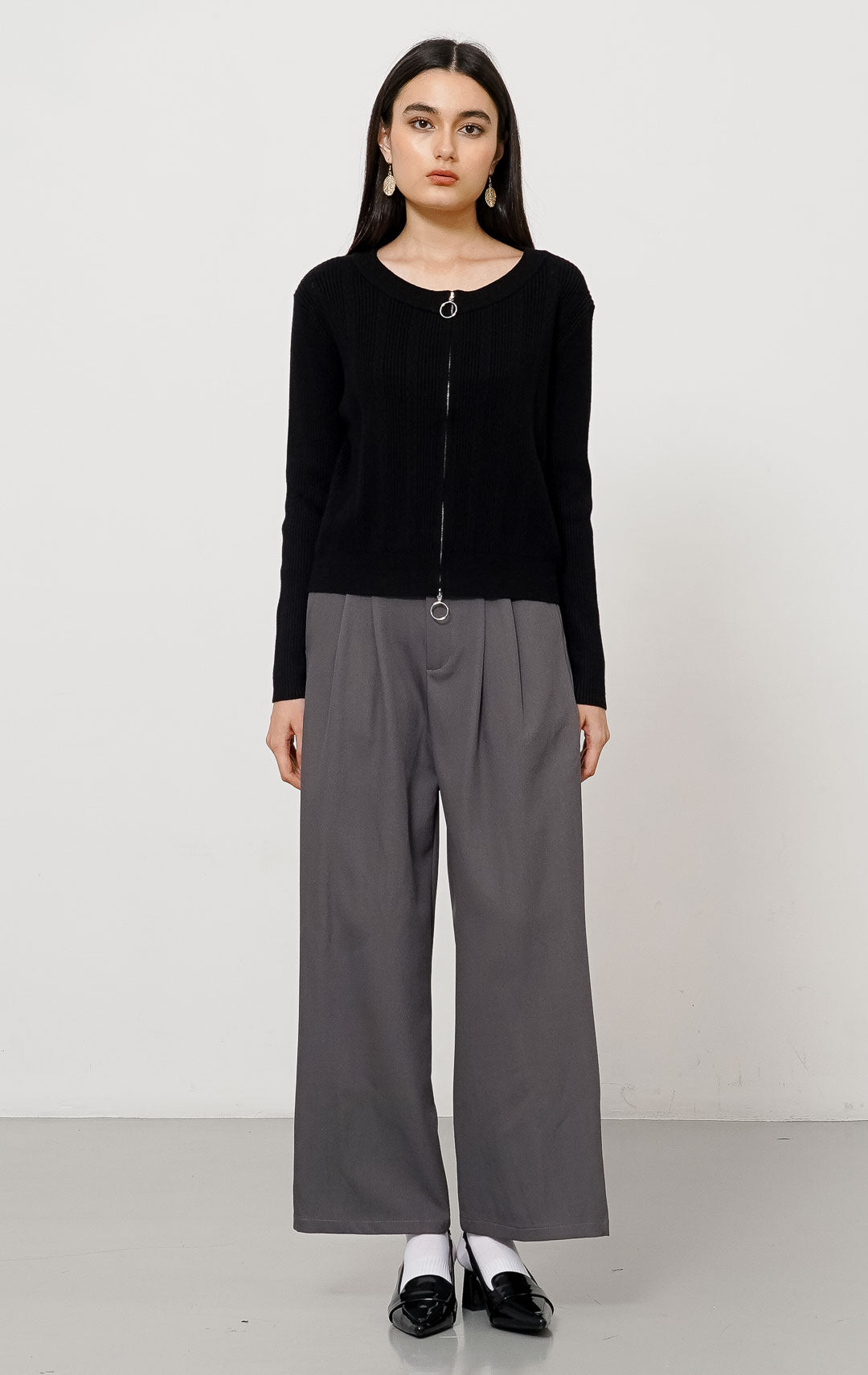 Leona Cardigan Black