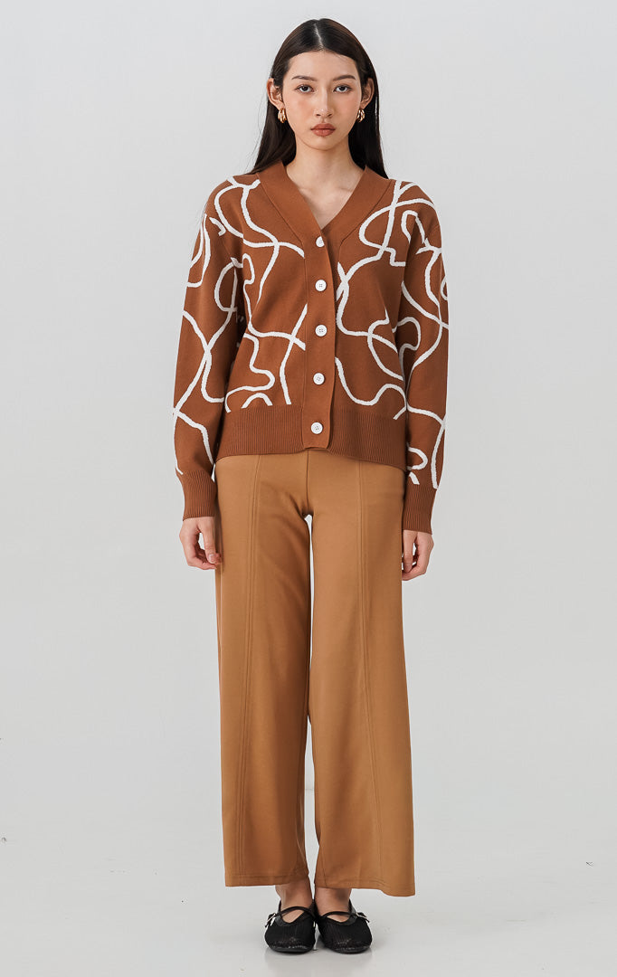 Coralina Cardigan Brown