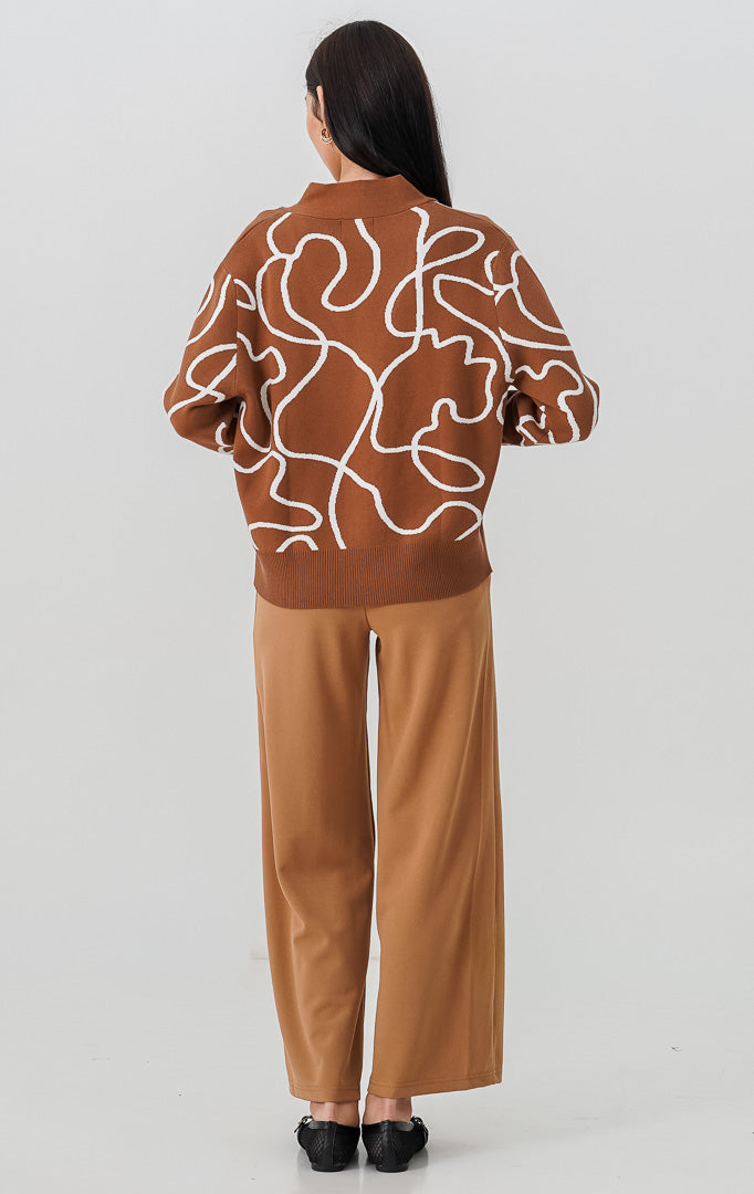 Coralina Cardigan Brown