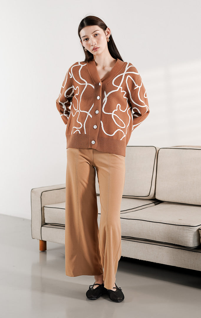 Coralina Cardigan Brown