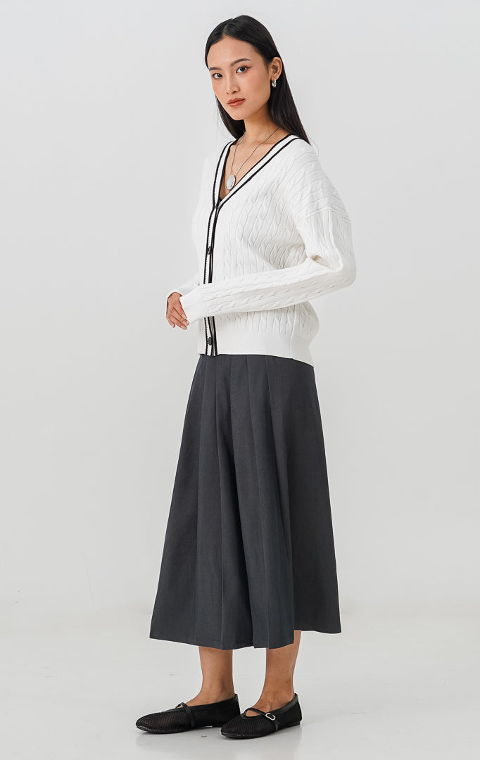 Annette Cardigan White