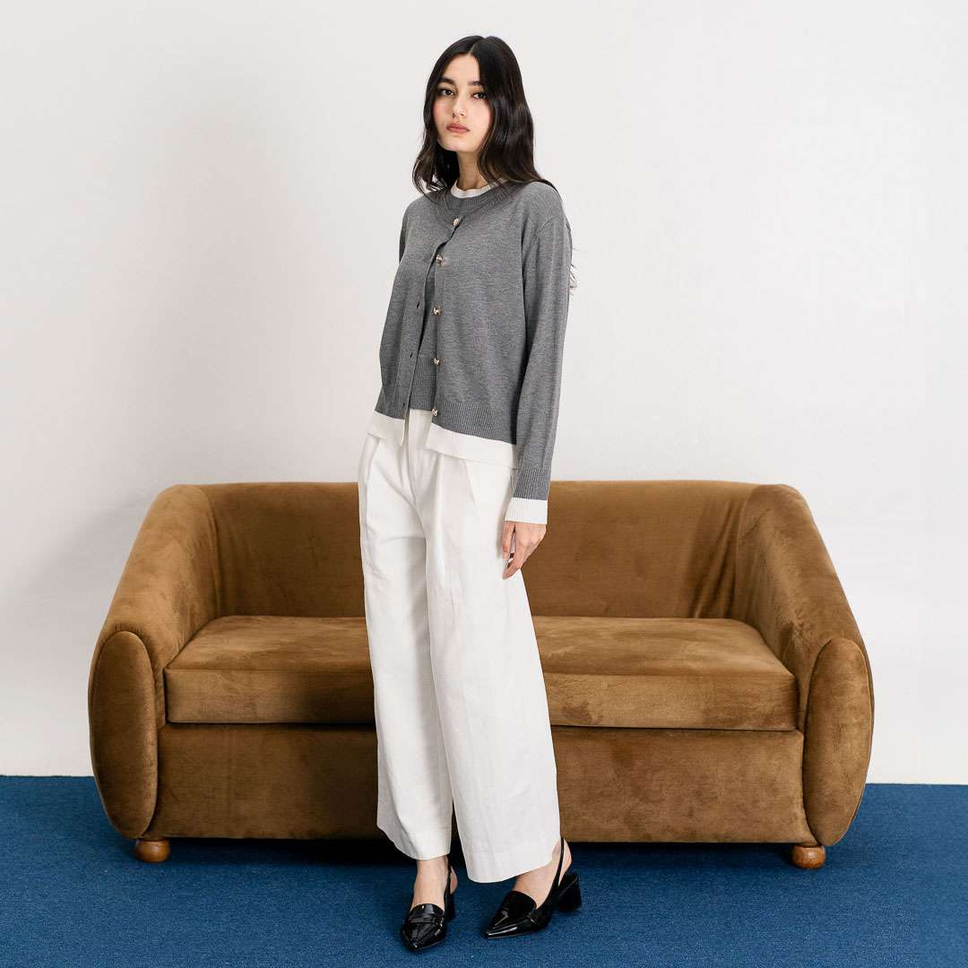 Lowisa Cardigan Grey