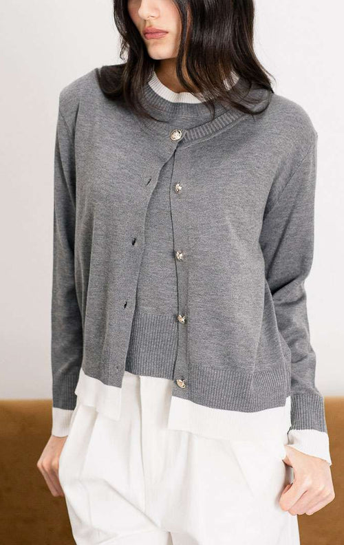 Lowisa Cardigan Grey