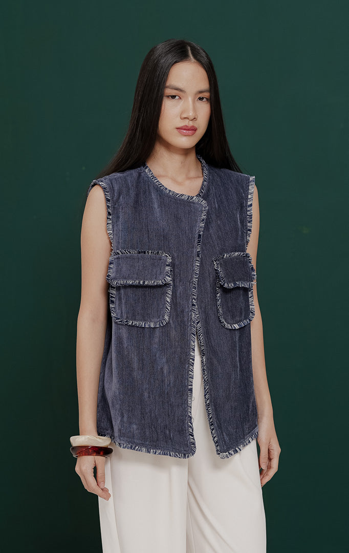 SH Taryn Vest Blue