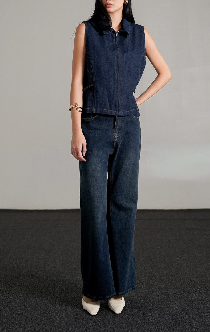 Alice Vest Indigo