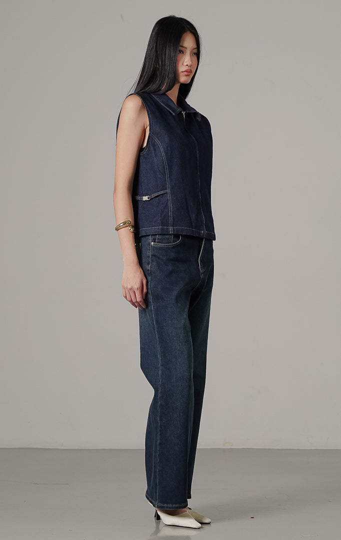 Alice Vest Indigo