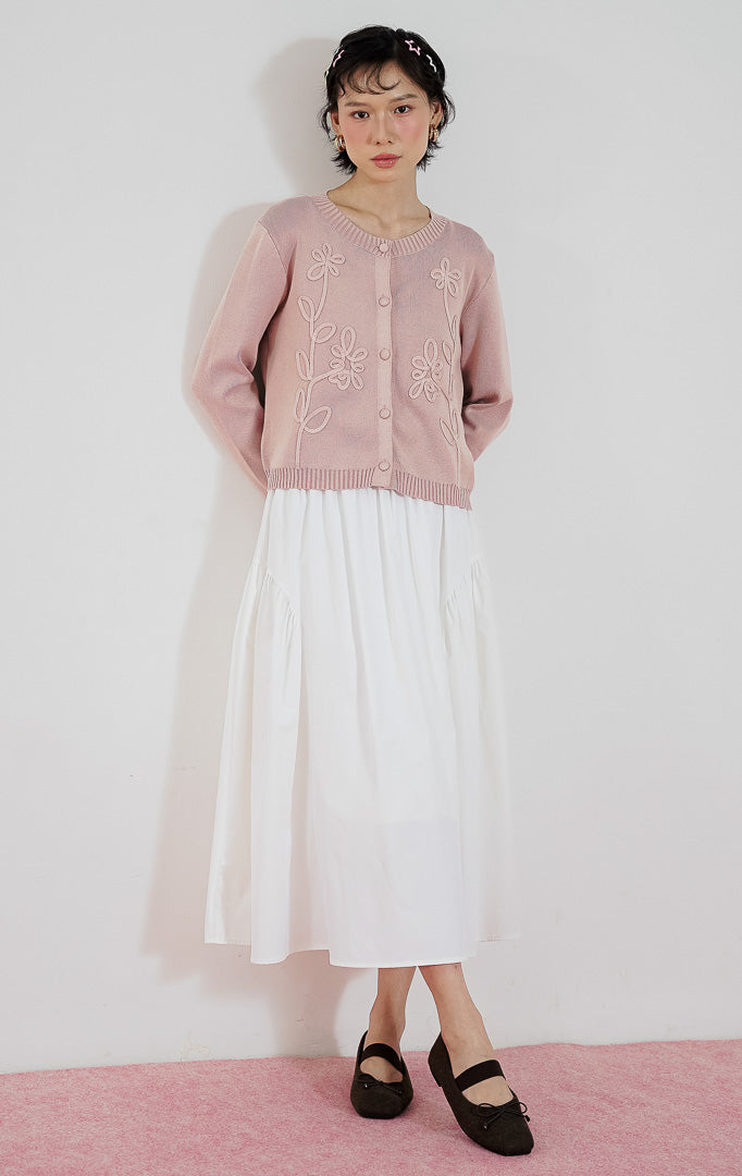 Alistaire Cardigan Dusty Pink