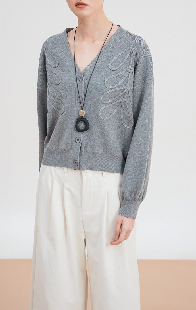 Bailey Cardigan - Grey