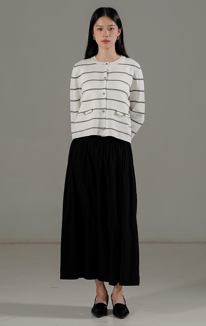 Gabrielle Cardigan White
