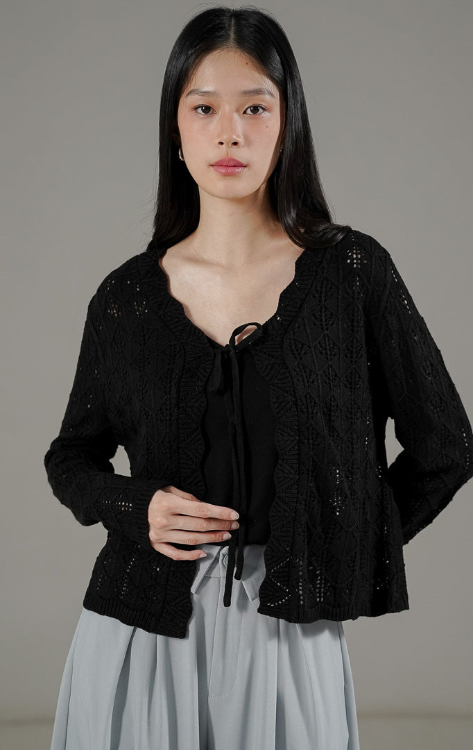 Robbie Cardigan Black