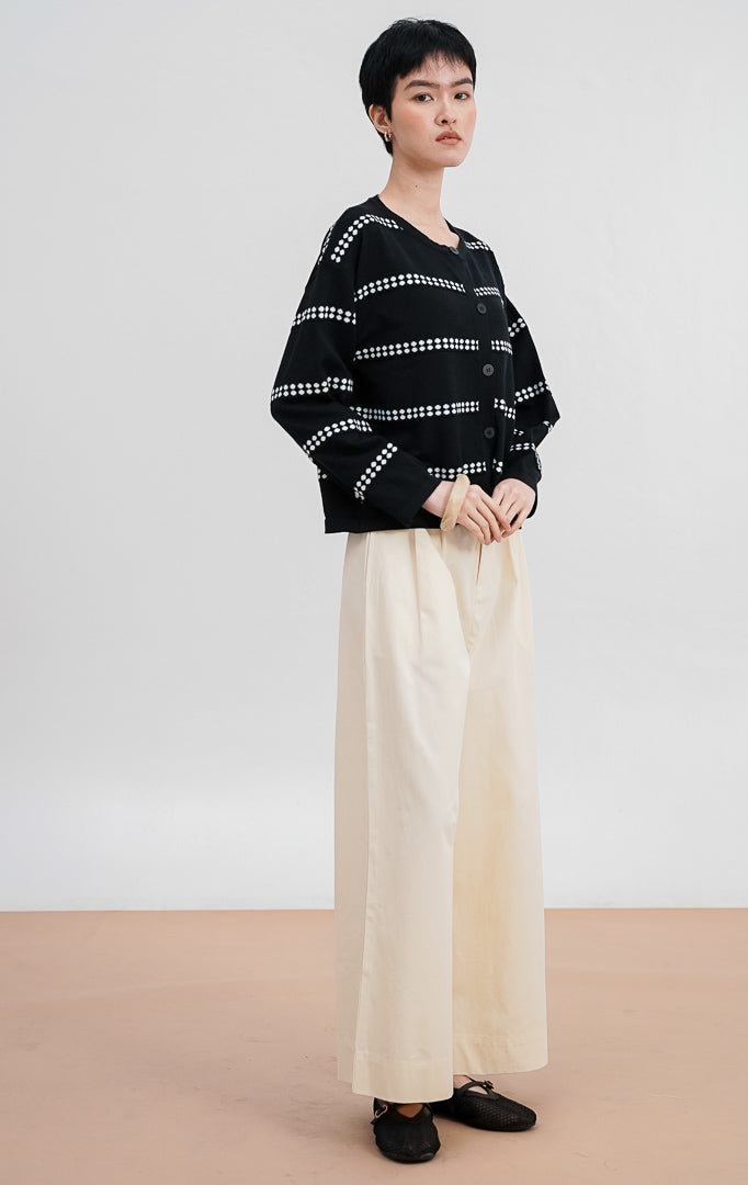 Soleil Cardigan Black
