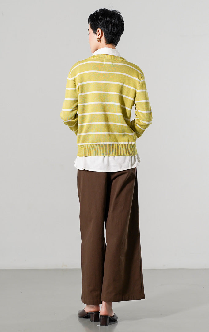 Freja Cardigan Lime