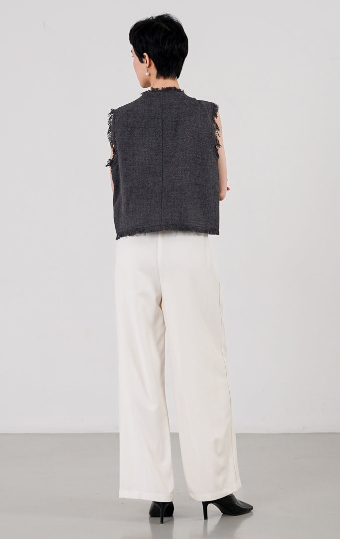 Mirabelle Vest Dark Grey