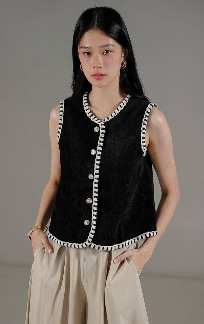Lafayette Vest Black