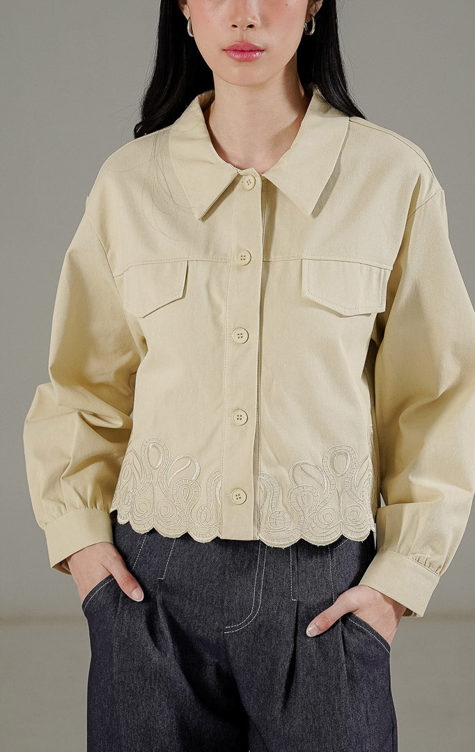 Kennedy Jacket Ivory