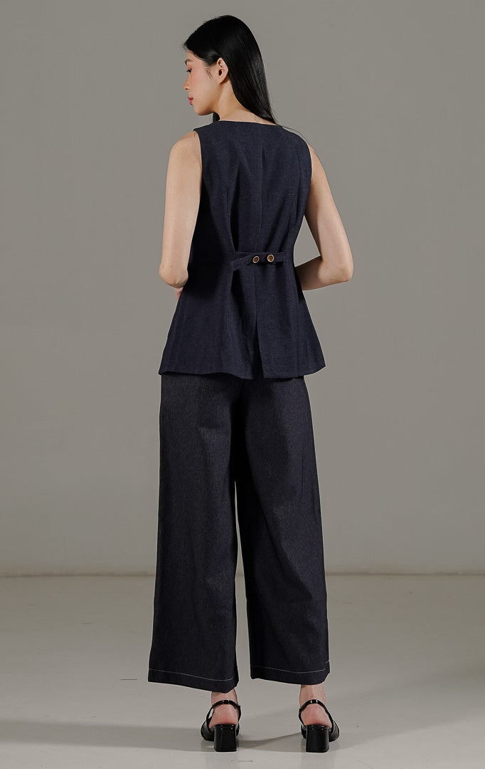 Camille Vest Navy