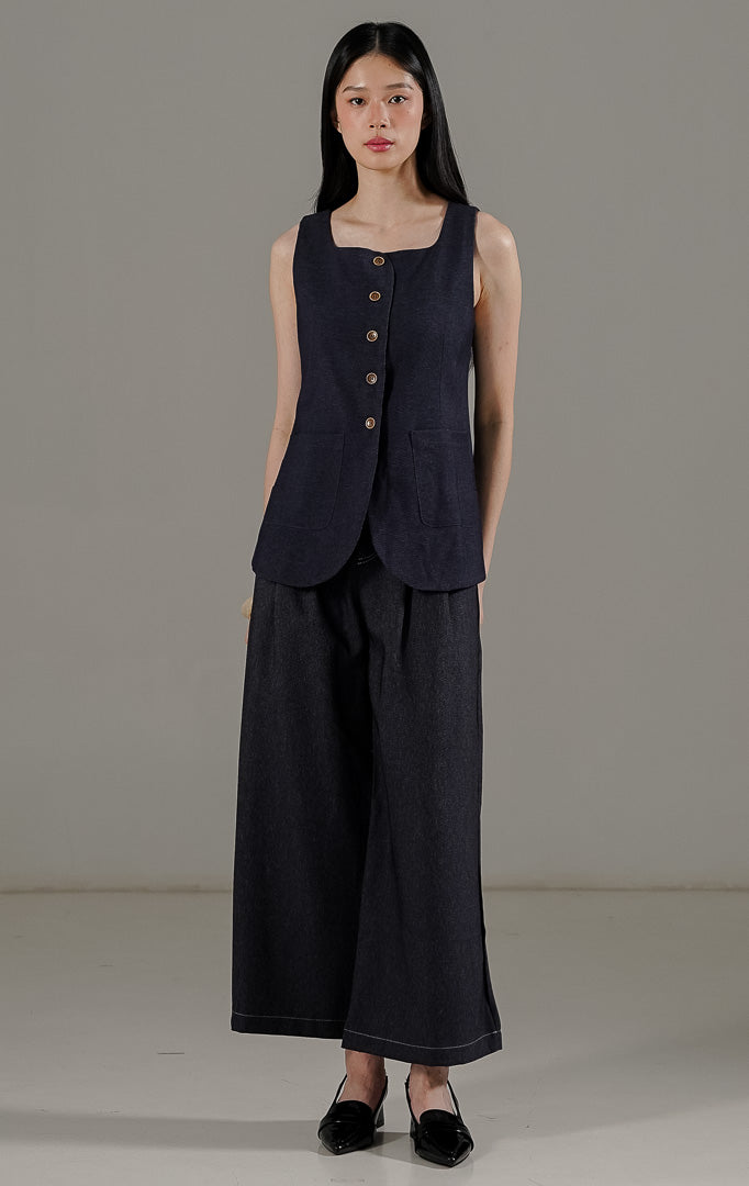 Camille Vest Navy