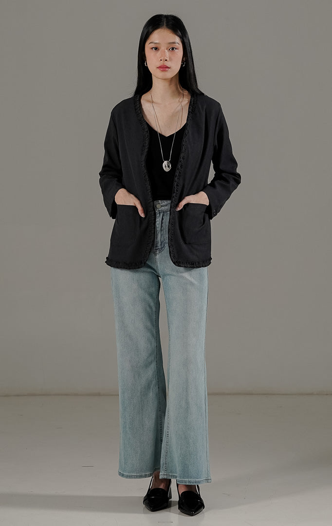Jordane Cardigan Dark Grey