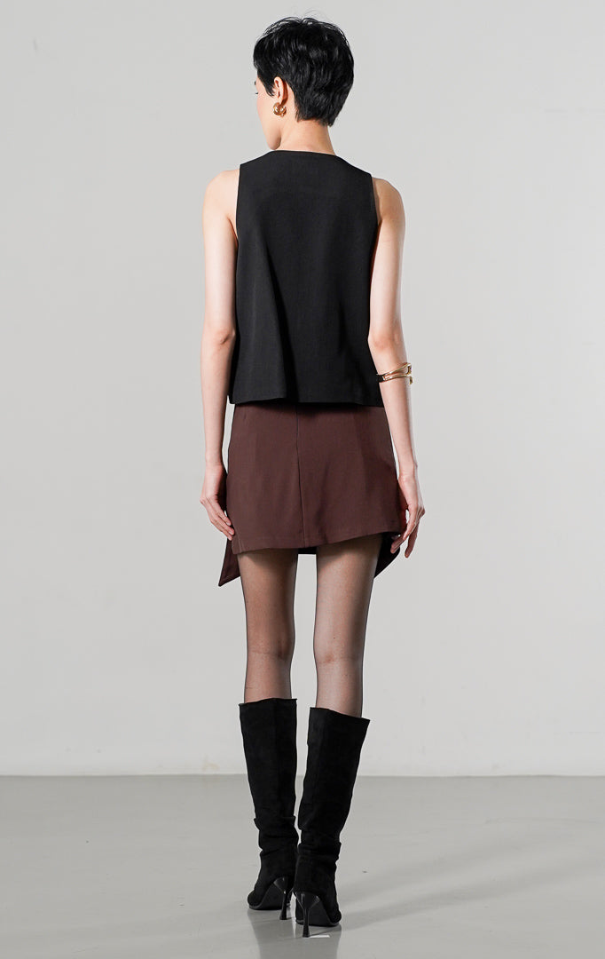 Shailene Vest Black