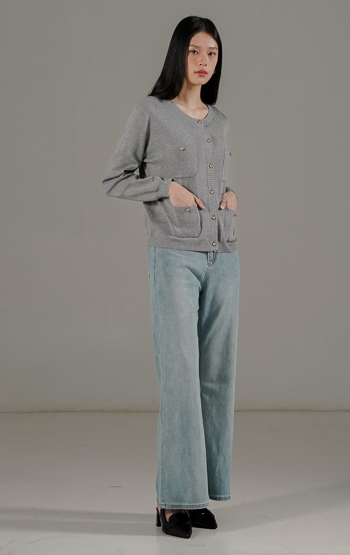 Meriya Cardigan Grey