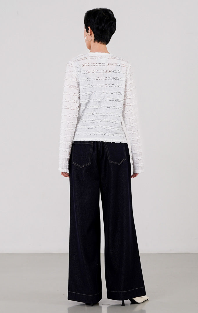 Anandra Top White