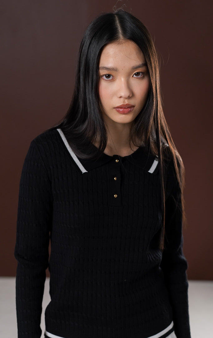 Isyana Sweater Black