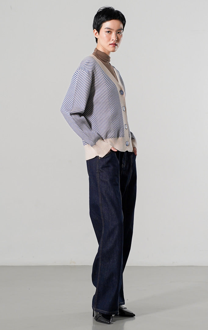 Katniss Cardigan Dark Blue
