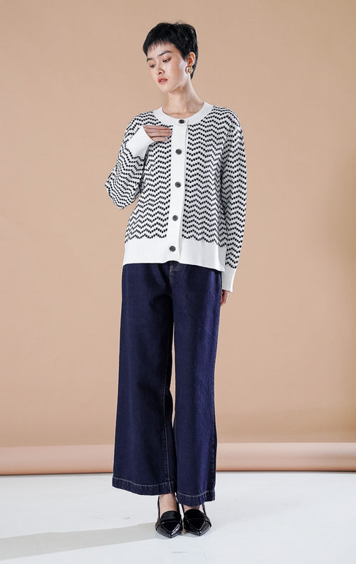 Valkyrie Cardigan White